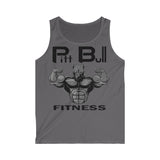 "Pitt Bull Fitness" Men's Workout Tank Top