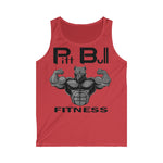"Pitt Bull Fitness" Men's Workout Tank Top