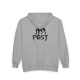 PBST Shield Zip Hoodie — Vintage Dog Emblem Full‑Zip Sweatshirt