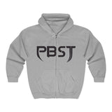 Zip Hoodie — "Pest" Gothic Rat Graphic Full-Zip Sweatshirt