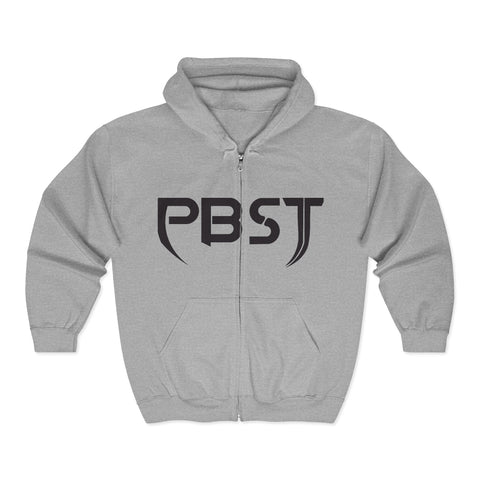 Zip Hoodie — "Pest" Gothic Rat Graphic Full-Zip Sweatshirt
