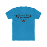 "Stronger Than Excuses" Men's Workout Tee