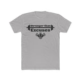 "Stronger Than Excuses" Men's Workout Tee